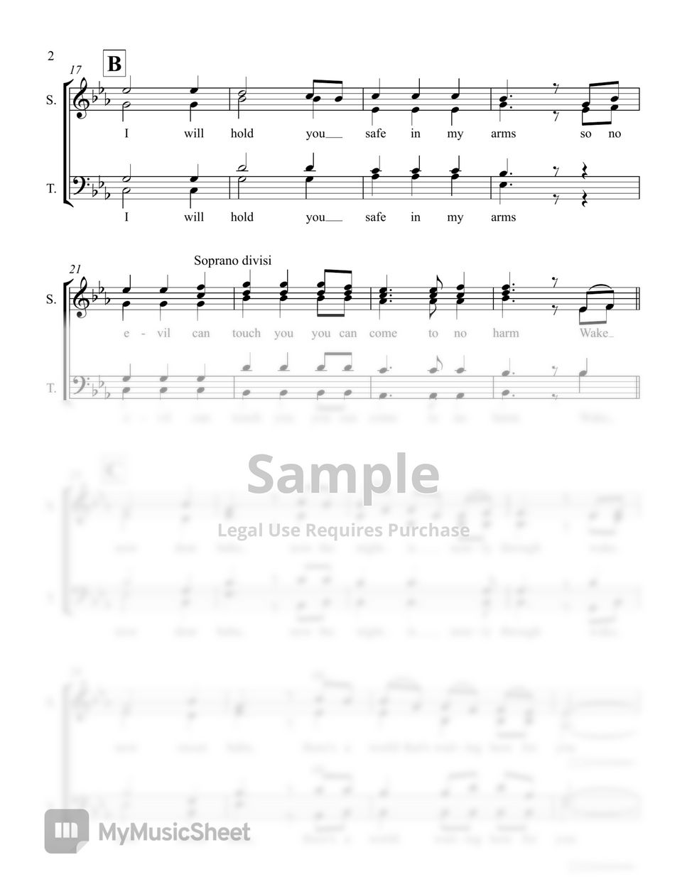Alexandre Desplat - My Love is Always Here for SATB acapella choir by Hai Mai