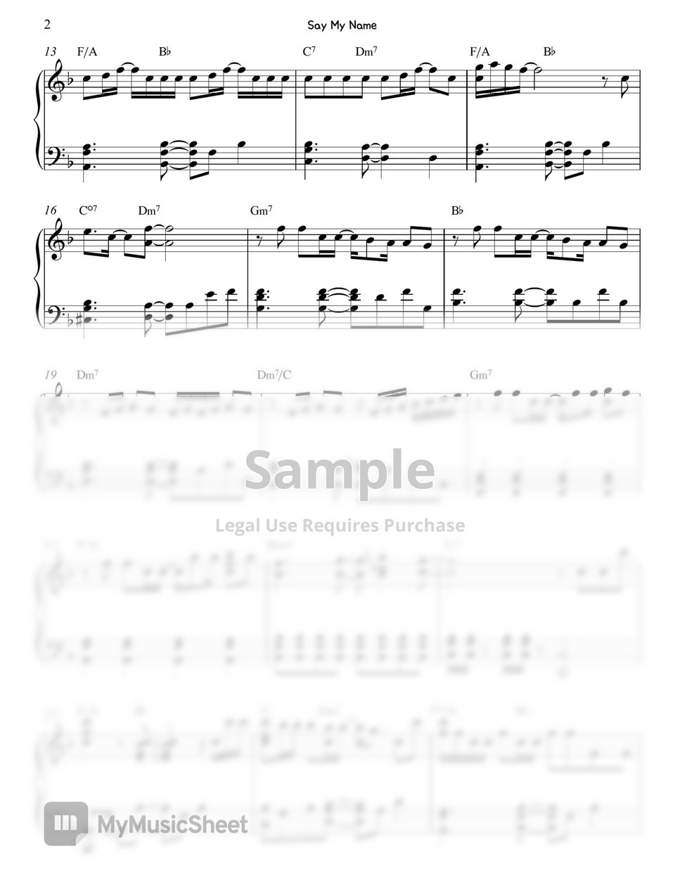 zerobaseone-say-my-name-easy-transpose-sheets-by-gloria-l
