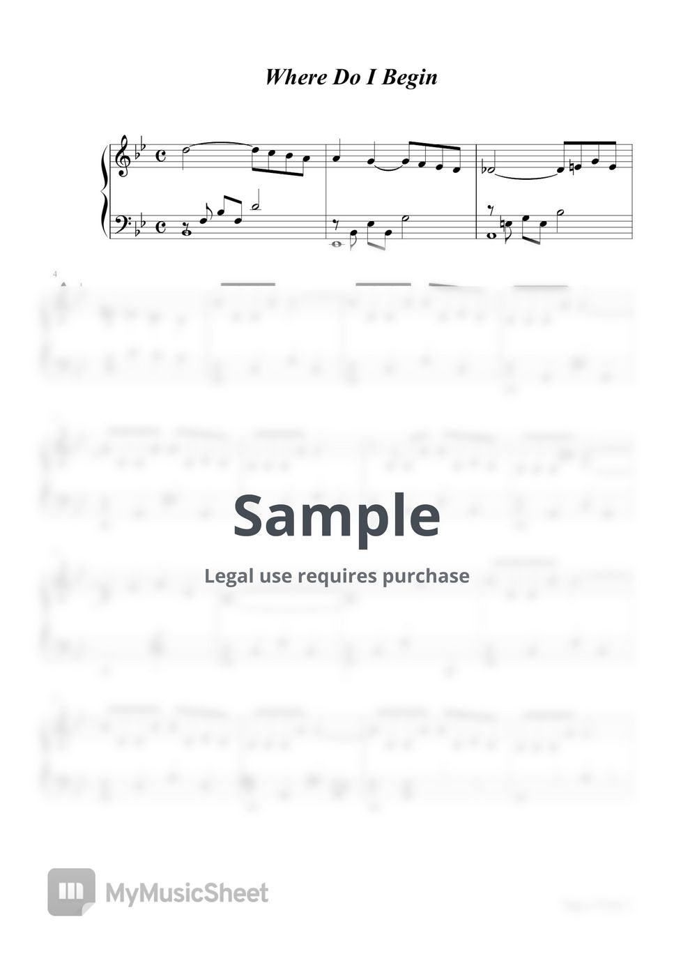 andy-williams-where-do-i-begin-sheets-by-dogemusic