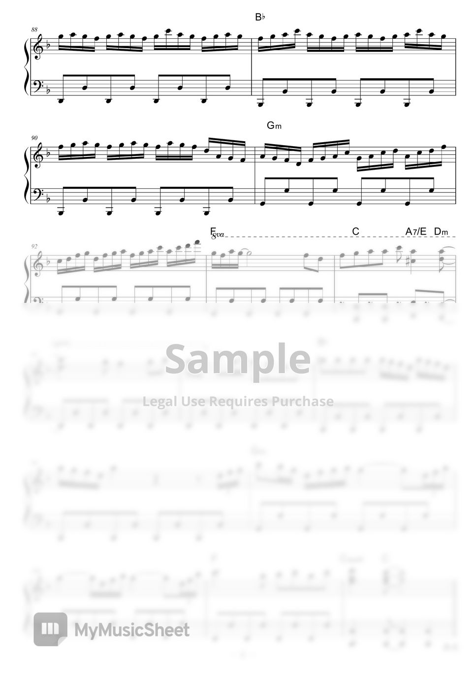 T-SQUARE - TRUTH 楽譜 by piano*score