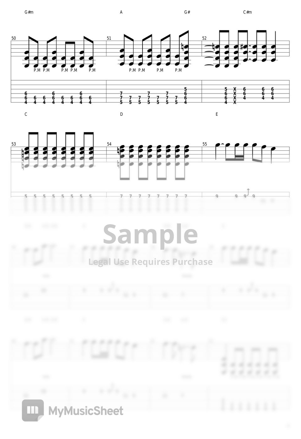 和田光司 - Butter-Fly by guitar cover with tab