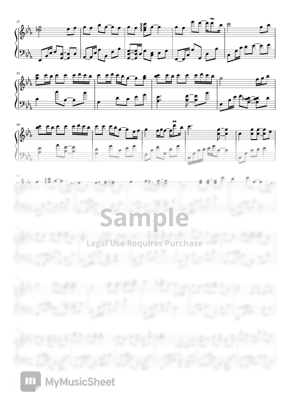 musicroix - 【古風】 不老夢-鋼琴獨奏Piano Solo (原唱：銀臨) by Music Transcription Lab 楽譜実験室 喵喵编谱 Japan and Taiwan