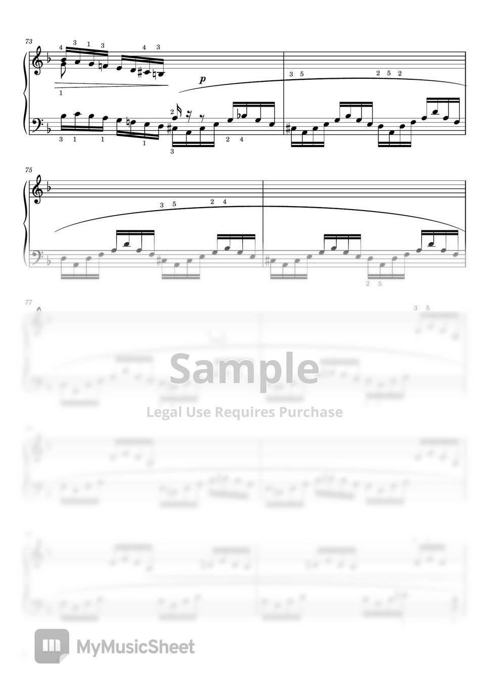 J.S.Bach - Toccata and Fugue in D Minor (BWV 565,J.S.Bach,Original Edition,With Fingering，《d小调托卡塔与赋格》BWV 565，原版带指法，巴赫) by poon