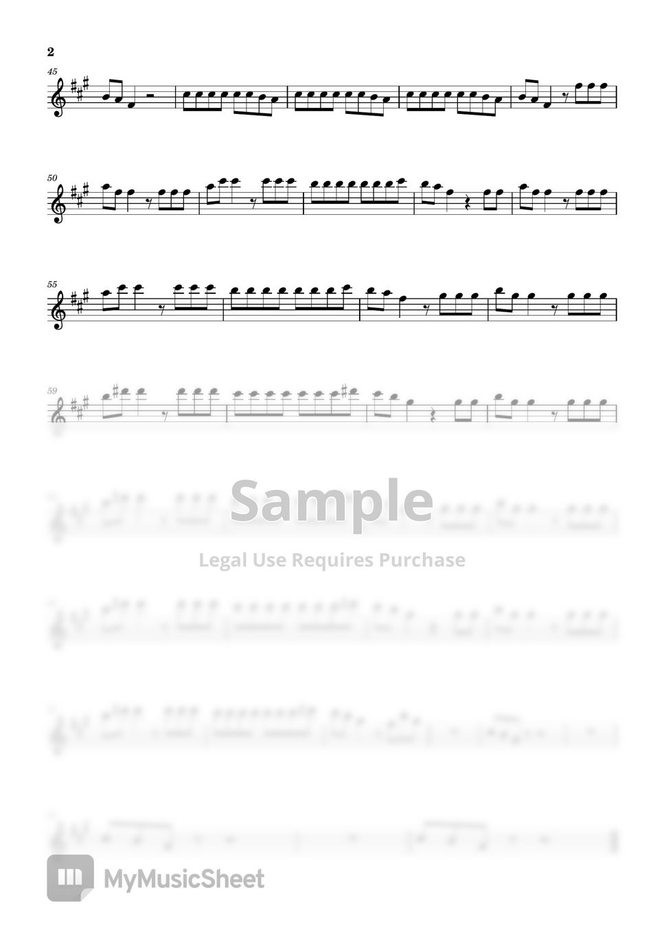 Gummy Bear - The Gummy Bear Song (Baritone Sax) by WendaMusic