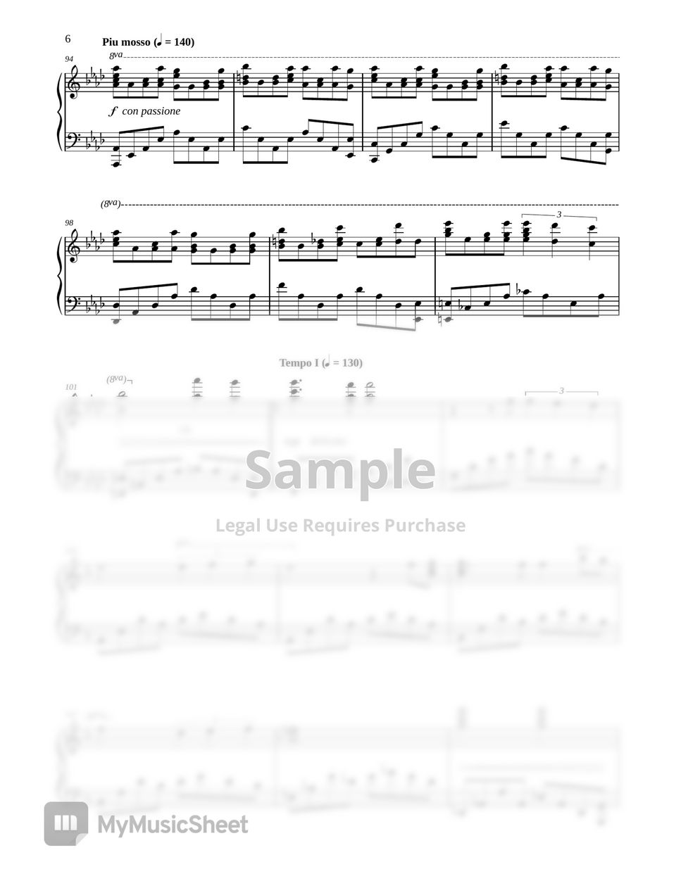 Attack on Titan Season 3 OP - Red Swan by PianoDeuss