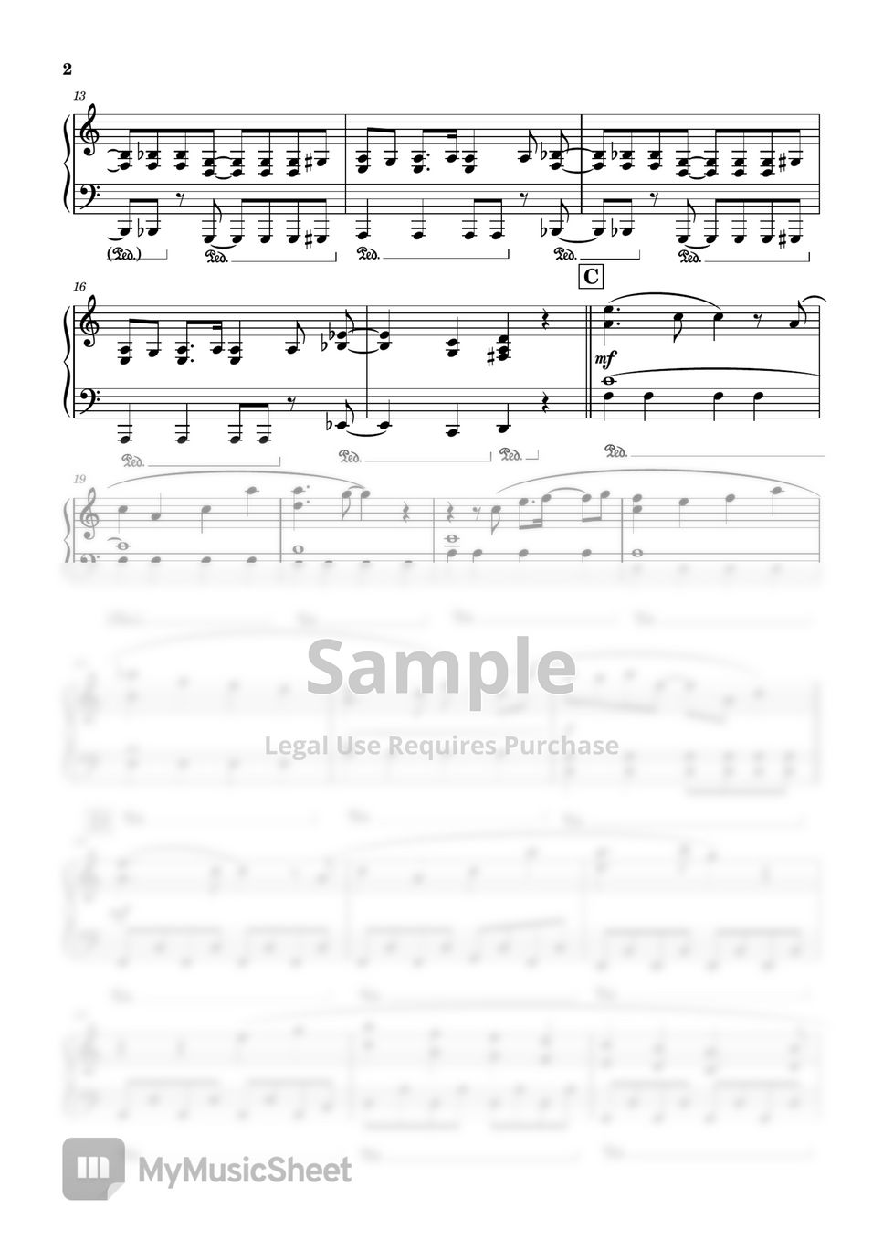 Yoasobi the blessing mobile suit gundam medium level sheets by