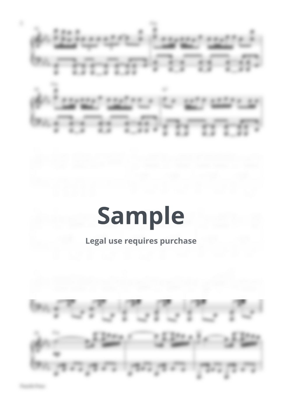 BTS - Airplane pt.2 (Piano Sheet) Sheets by Pianella Piano