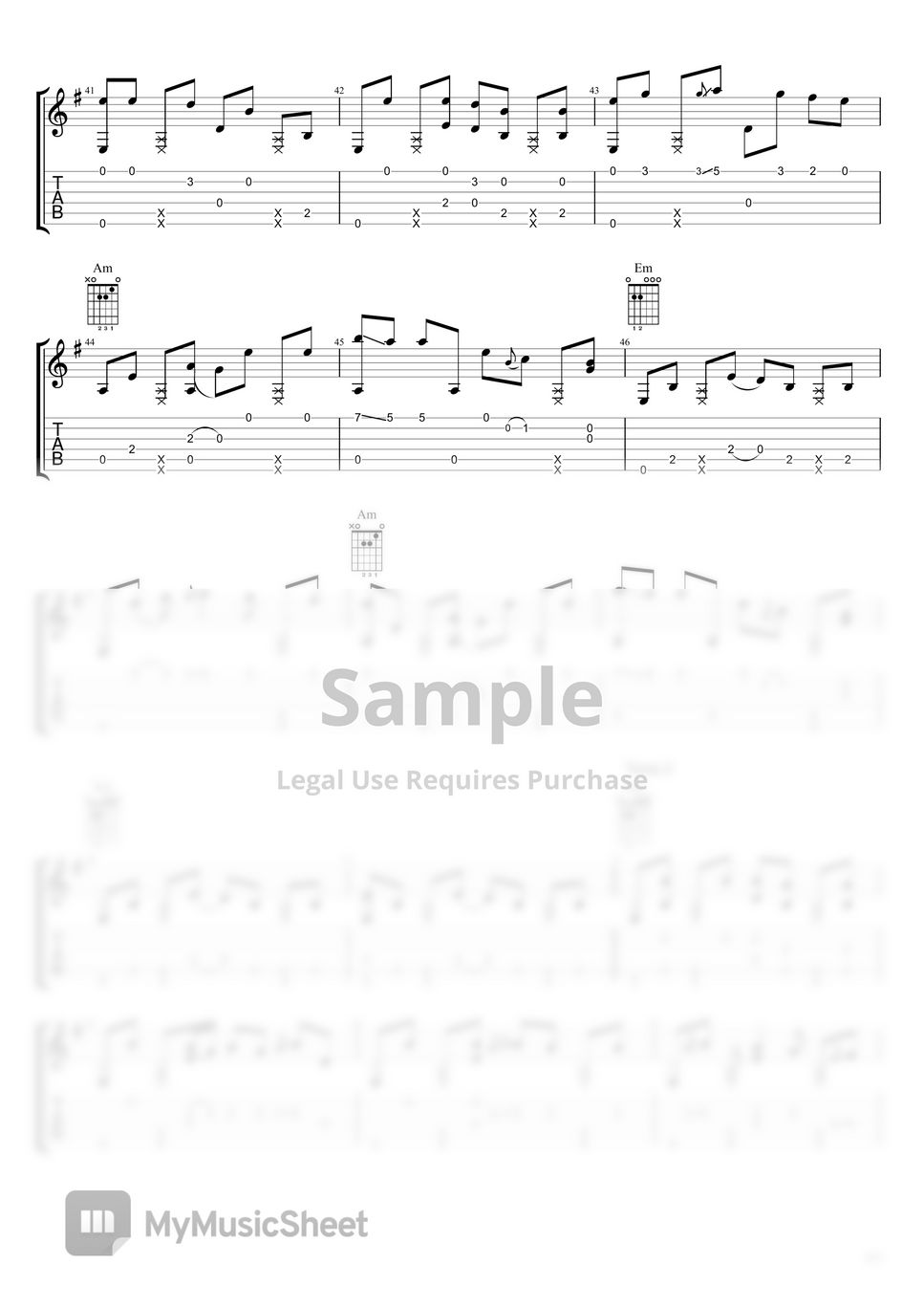 Michael Jackson | Fingerstyle Guitar - Billie Jean (Easy Version) by Kenneth Acoustic