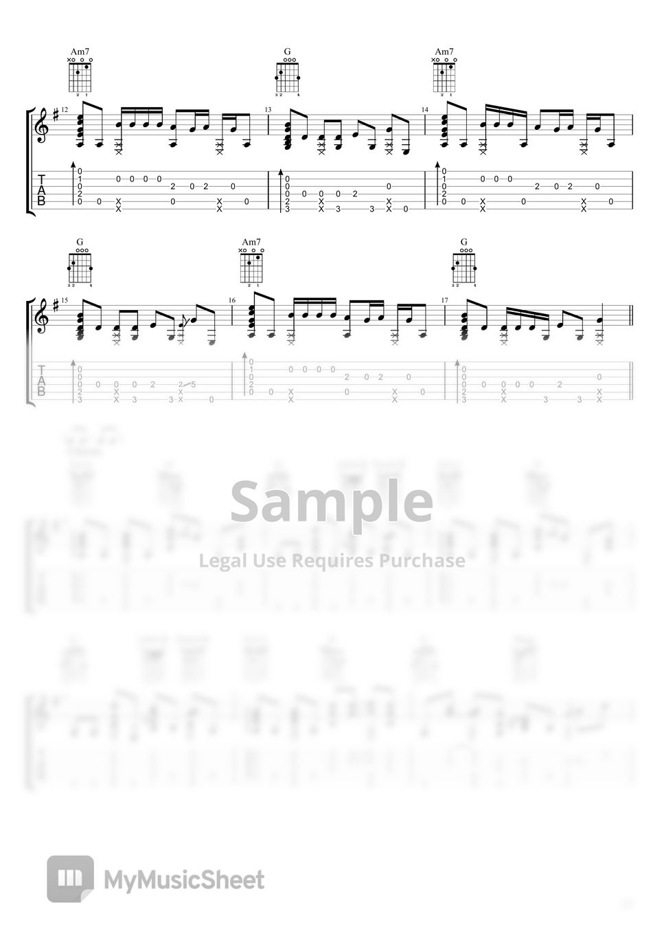 And I Love You So sheet music for guitar (chords) v2