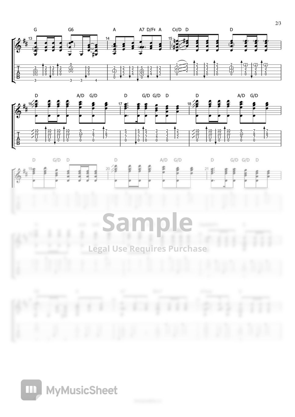 Paul McCartney Calico Skies Sheets by Shutup & Play Guitar Tutorials