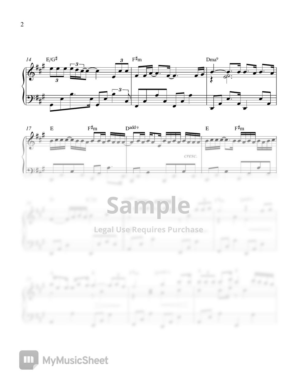 Adele Someone Like You (Piano Solo) Sheets