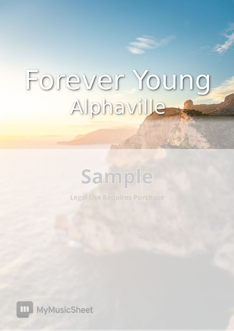 Alphaville - Forever Young - Early Intermediate (for Piano Solo)
