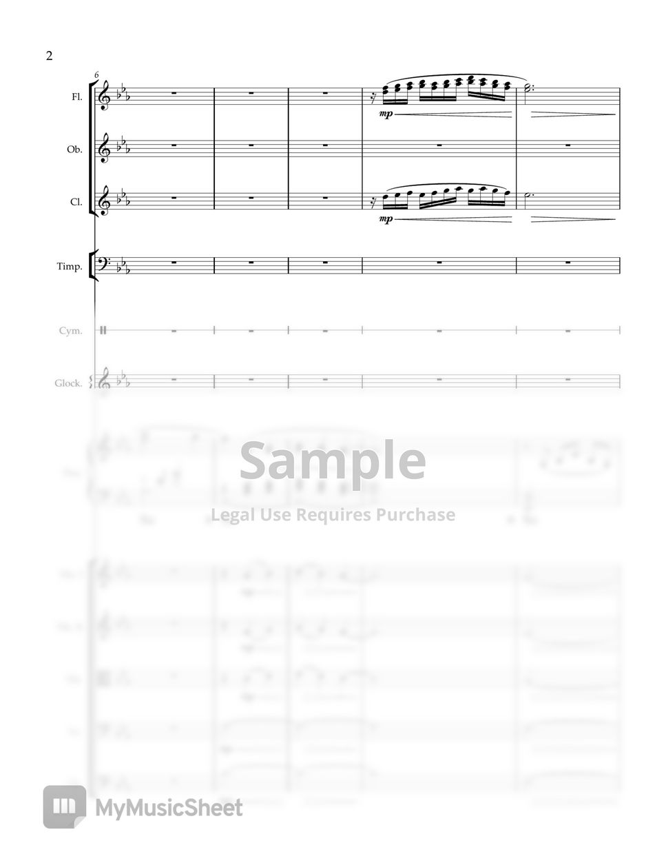Joe Hisaishi - Rondo of The House of Sunflower for Orchestra - Score and Part by Hai Mai