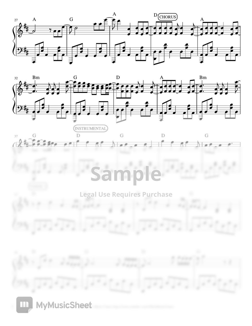 Sponge Cola - Jeepney (piano sheet music) by Mel's Music Corner