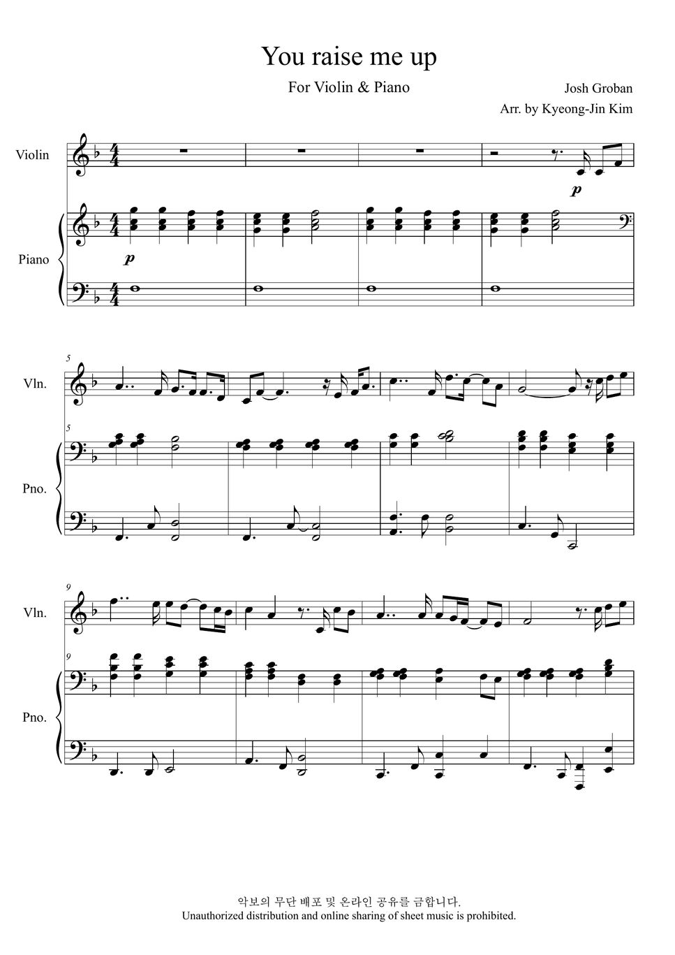 josh-groban-you-raise-me-up-sheet-by-pianist-jin