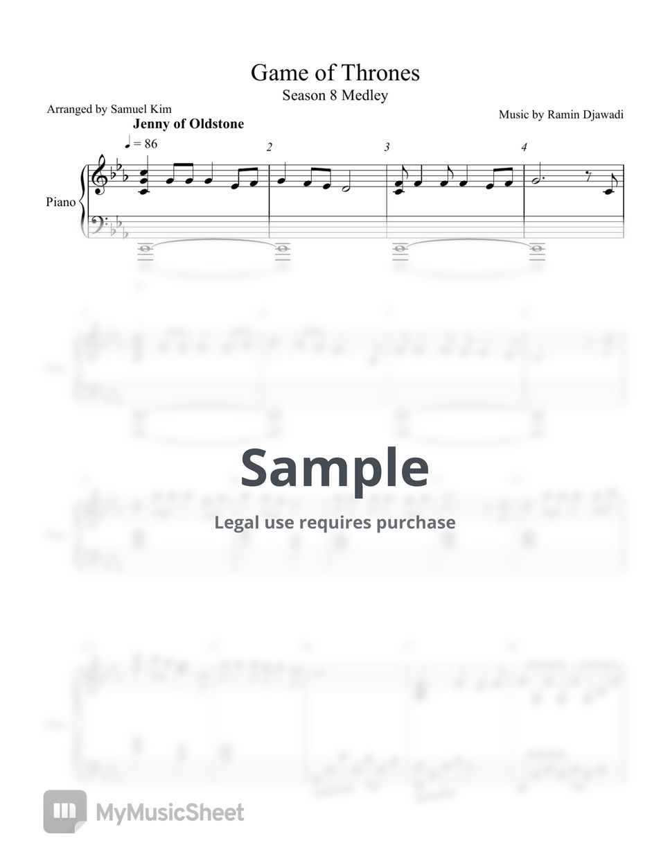 Ramin Djawadi - Game of Thrones: Season 8 by AtinPiano