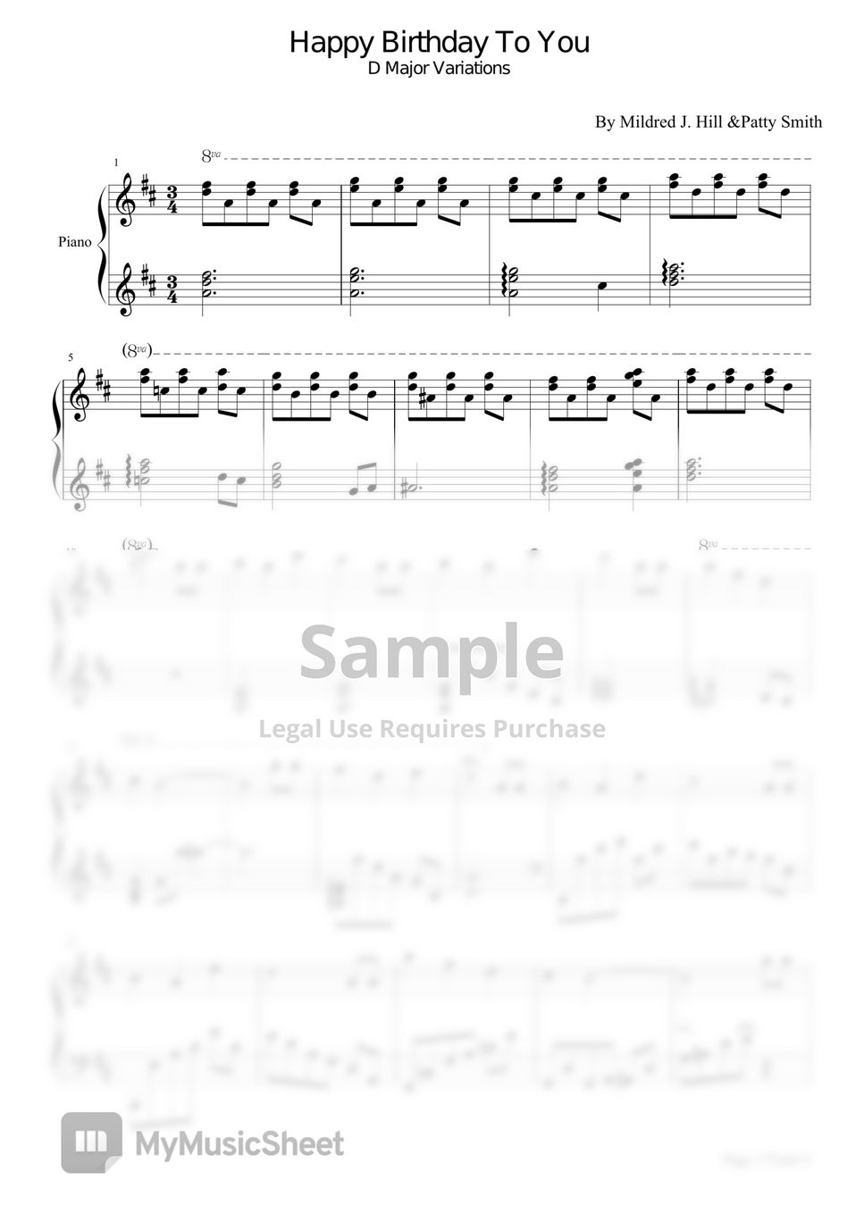 mildred-j-hill-patty-smith-happy-birthday-to-you-d-major-variations