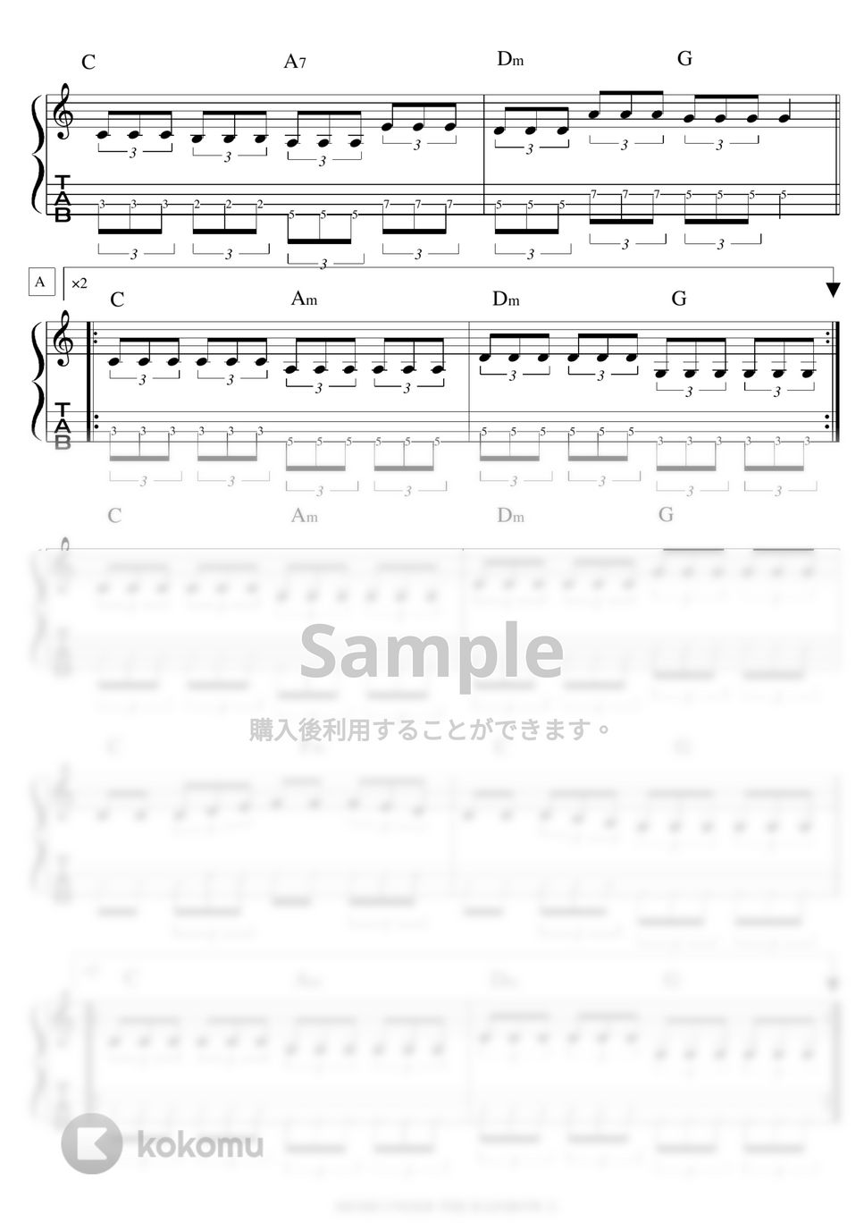 Hi-STANDARD - MOSH UNDER THE RAINBOW ベースTAB 演奏動画あり by バイトーン音楽教室