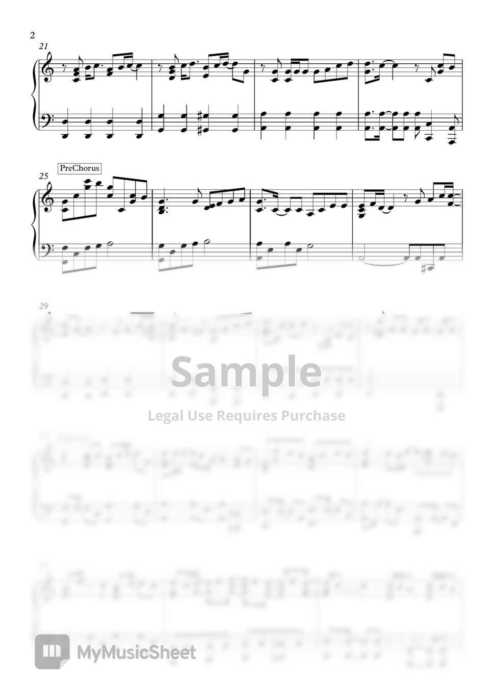 IZ*ONE - Panorama (Hard version) Sheets by PianoYA