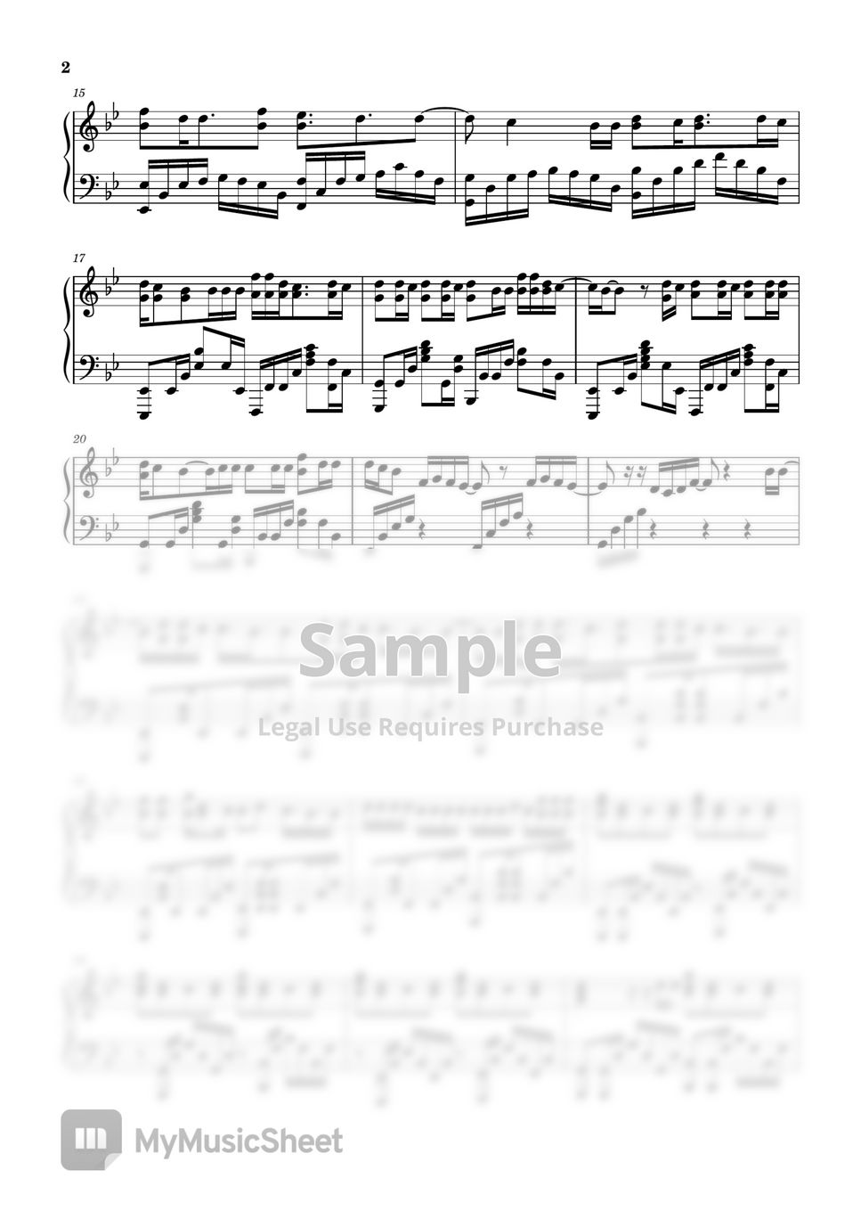 Machine Gun Kelly ft. glaive More than life 악보 by Leisure Piano Sheets YT