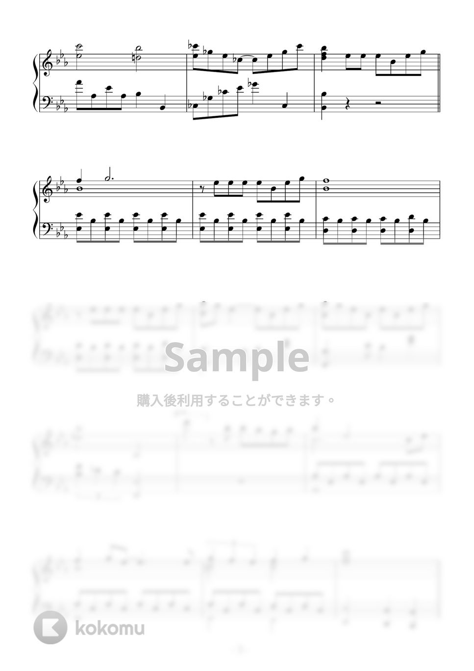 ディズニー映画『アナと雪の女王』OST - 雪だるまつくろう by Peony