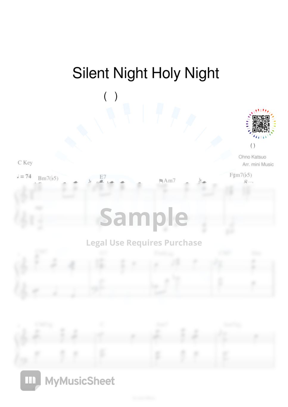 Carol - Silent Night Holy Night (고요한 밤 거룩한 밤) (Romantic Ver.) by mini Music