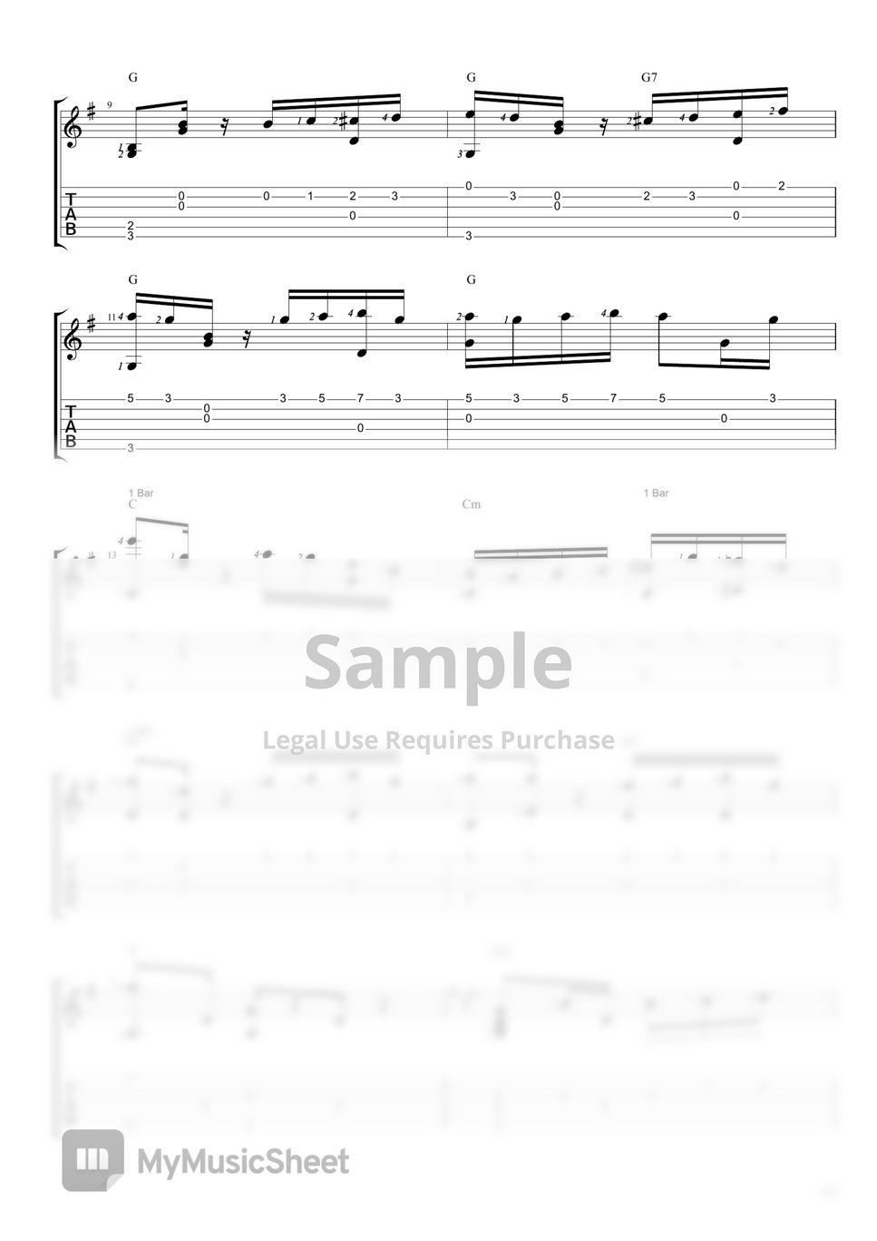  por una cabeza ost sheet music by daniel k 