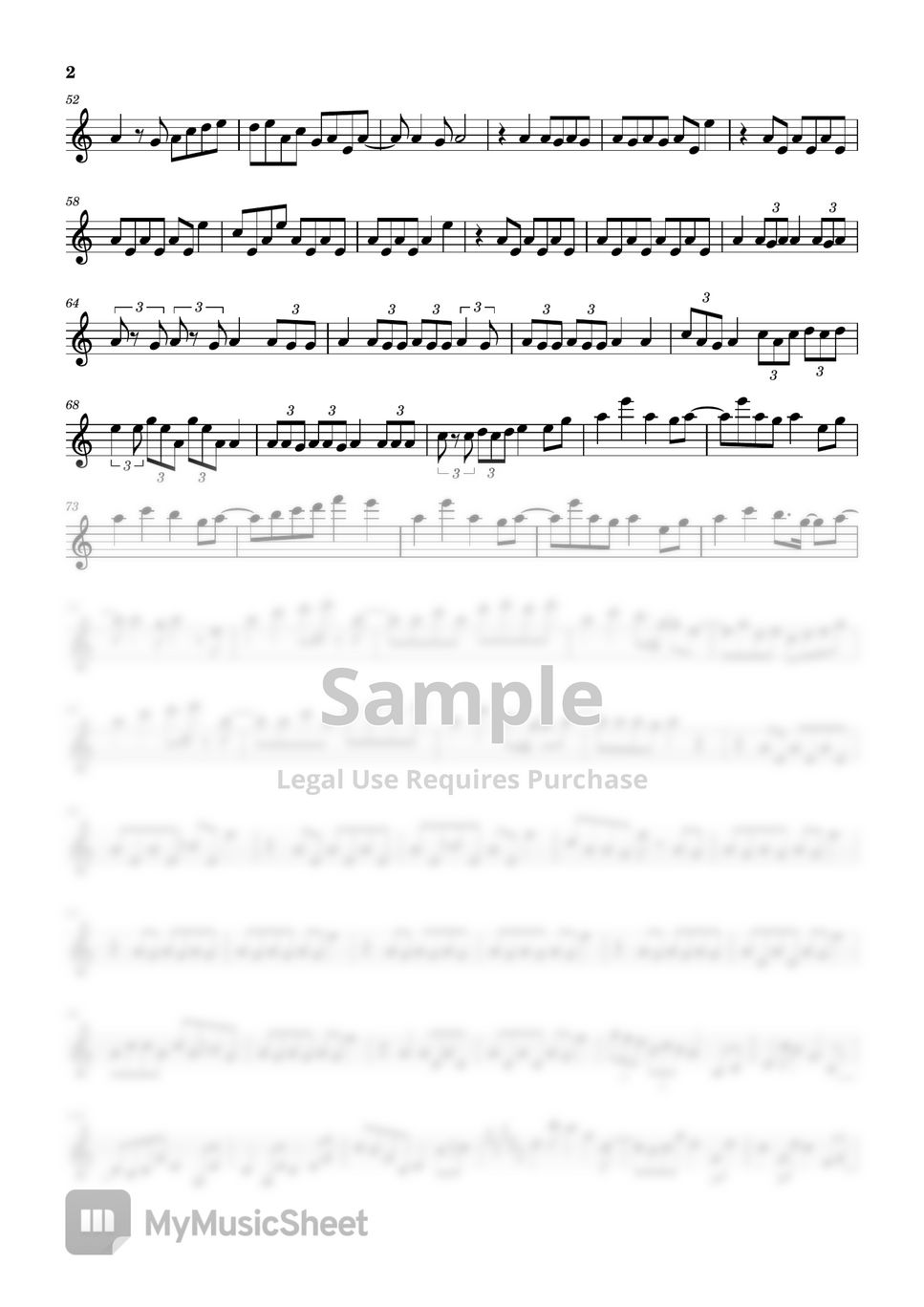 YOASOBI Idol アイドル (Violin Solo) Sheets by Coronyan Violin