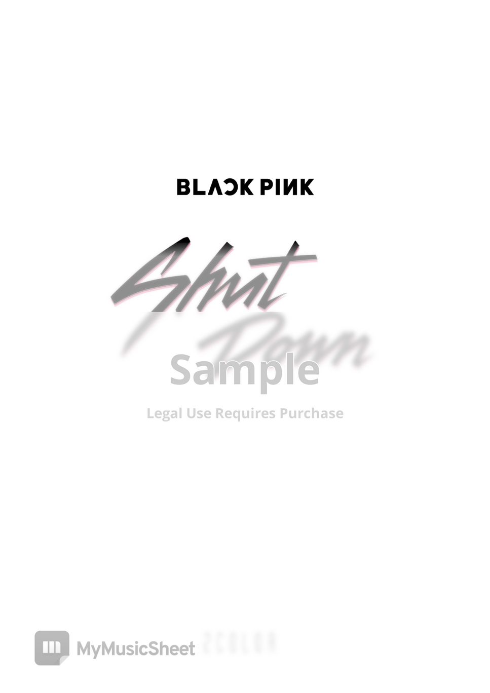 BLACKPINK (블랙핑크) - Shut Down (파가니니 라캄파넬라) by 2COLOR 투컬러
