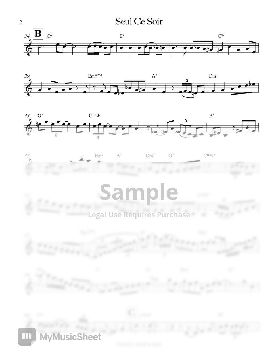 Joscho Stephan - Seul Ce Soir (From "Midnight in Paris") (Jazz Violin) by none