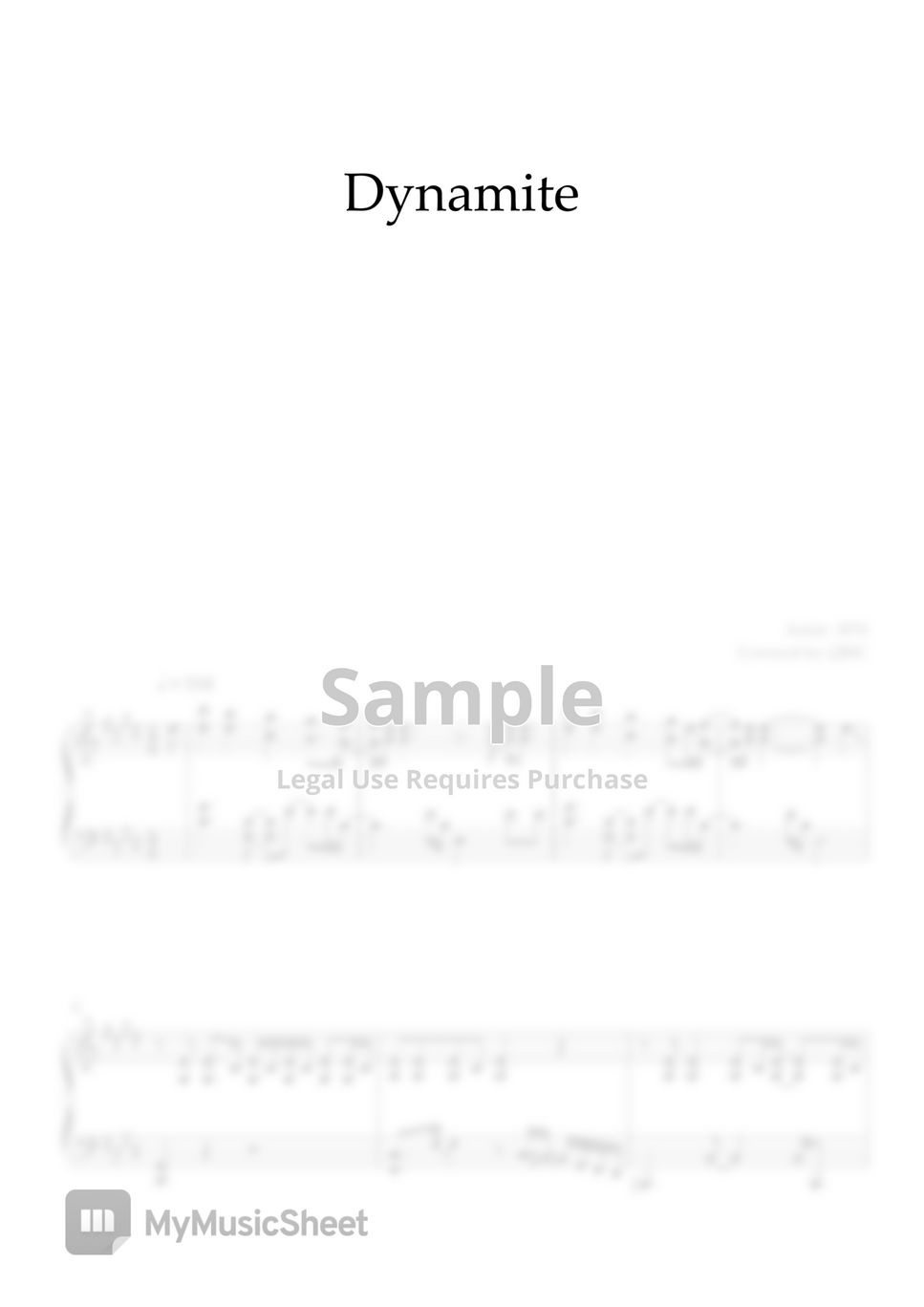 BTS - Dynamite by QBIC