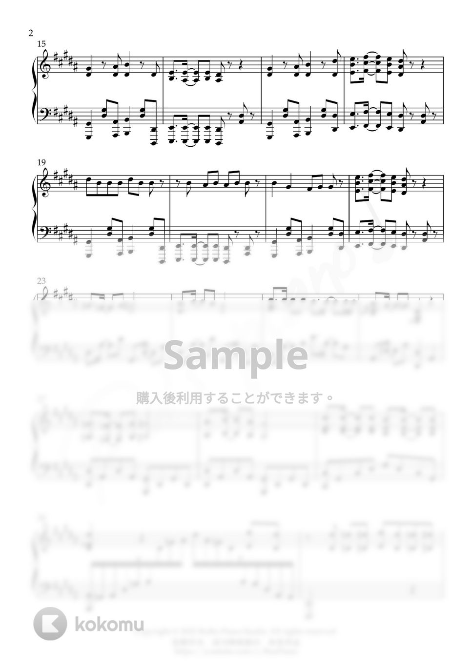 オーバーロード Overlord IV OP - HOLLOW HUNGER (1’30’’ ver.) by Ru's Piano