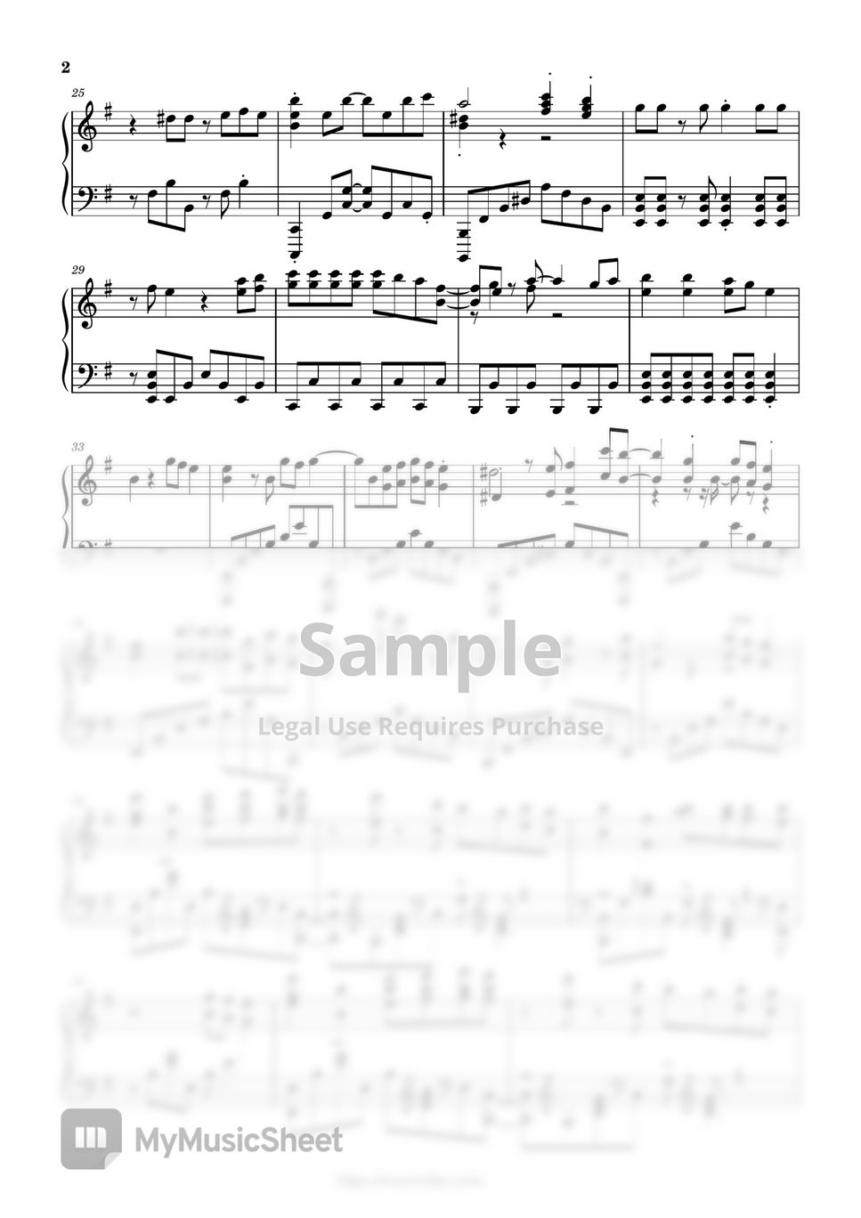 Dreamcatcher(드림캐쳐) - BEcause - Piano Sheet + MP3 + MIDI