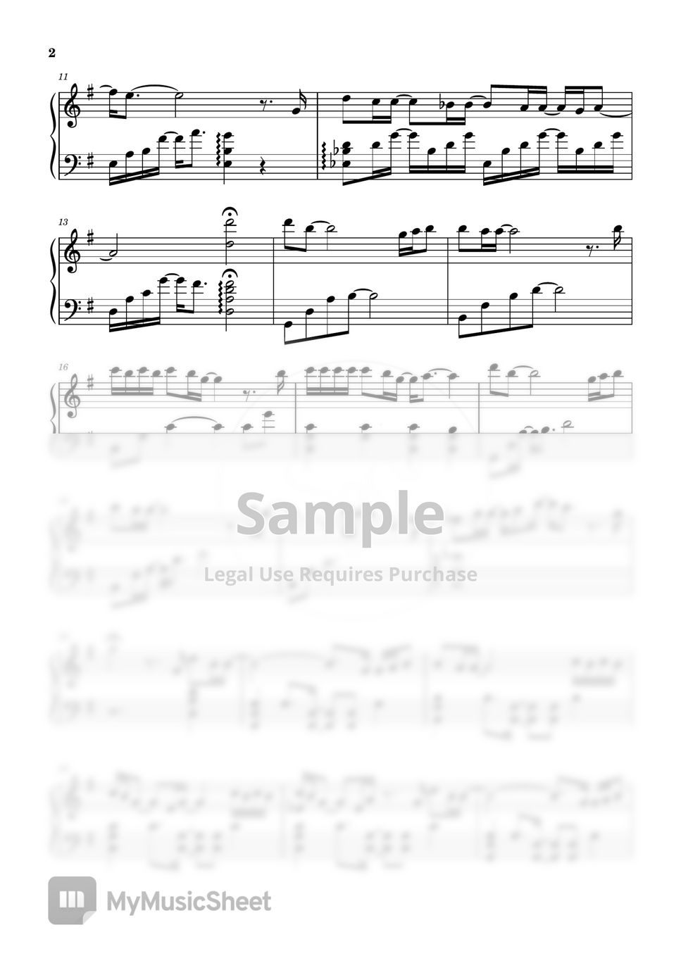 [Doom At Your Service OST] Baekhyun (EXO) - U (G Major) (Solo Piano) by SOI Piano Cover