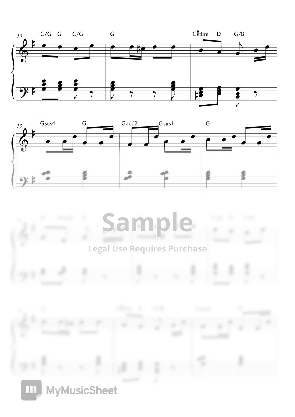 Tchaikovsky The Nutcracker Russian Dance (classic) Sheets by 피아노테크닉휘트니스