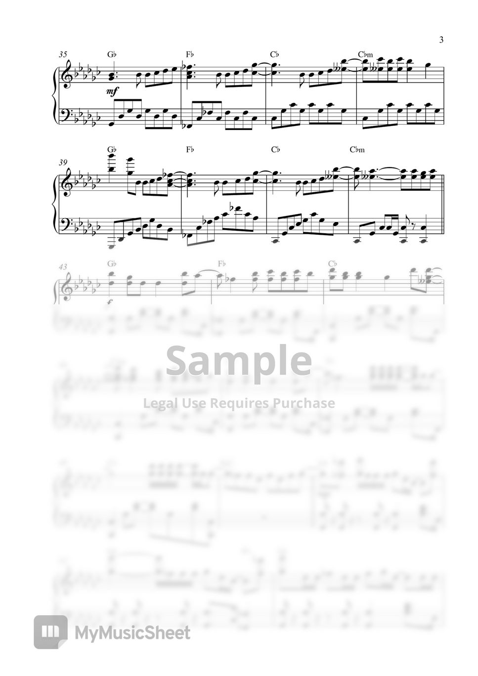 TWICE - SCIENTIST (2 PDF: Original Key Gb &amp; Easier Key G) by Pianella Piano