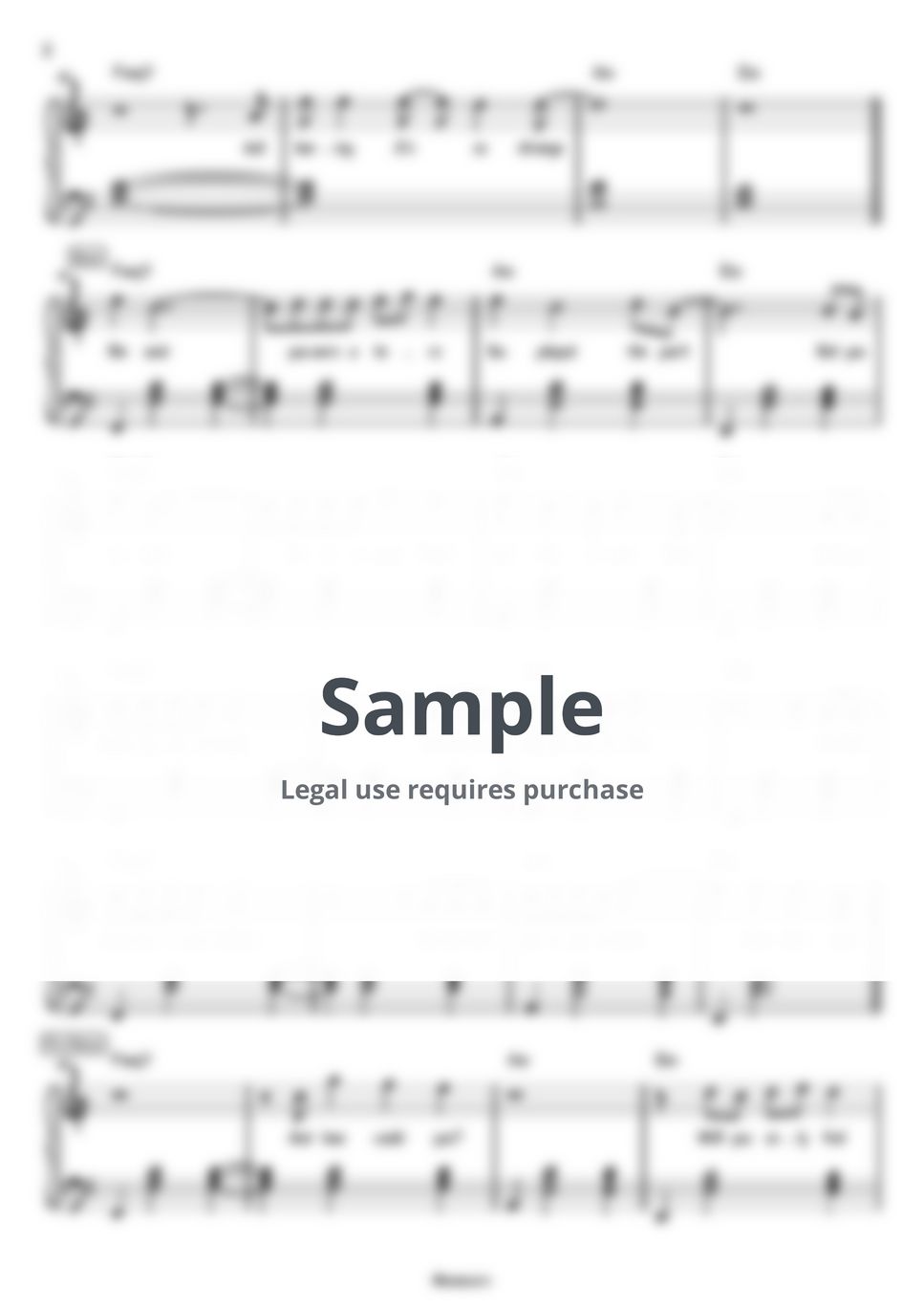 Billie Eilish Your Power (Piano solo) Sheets by Meowscore