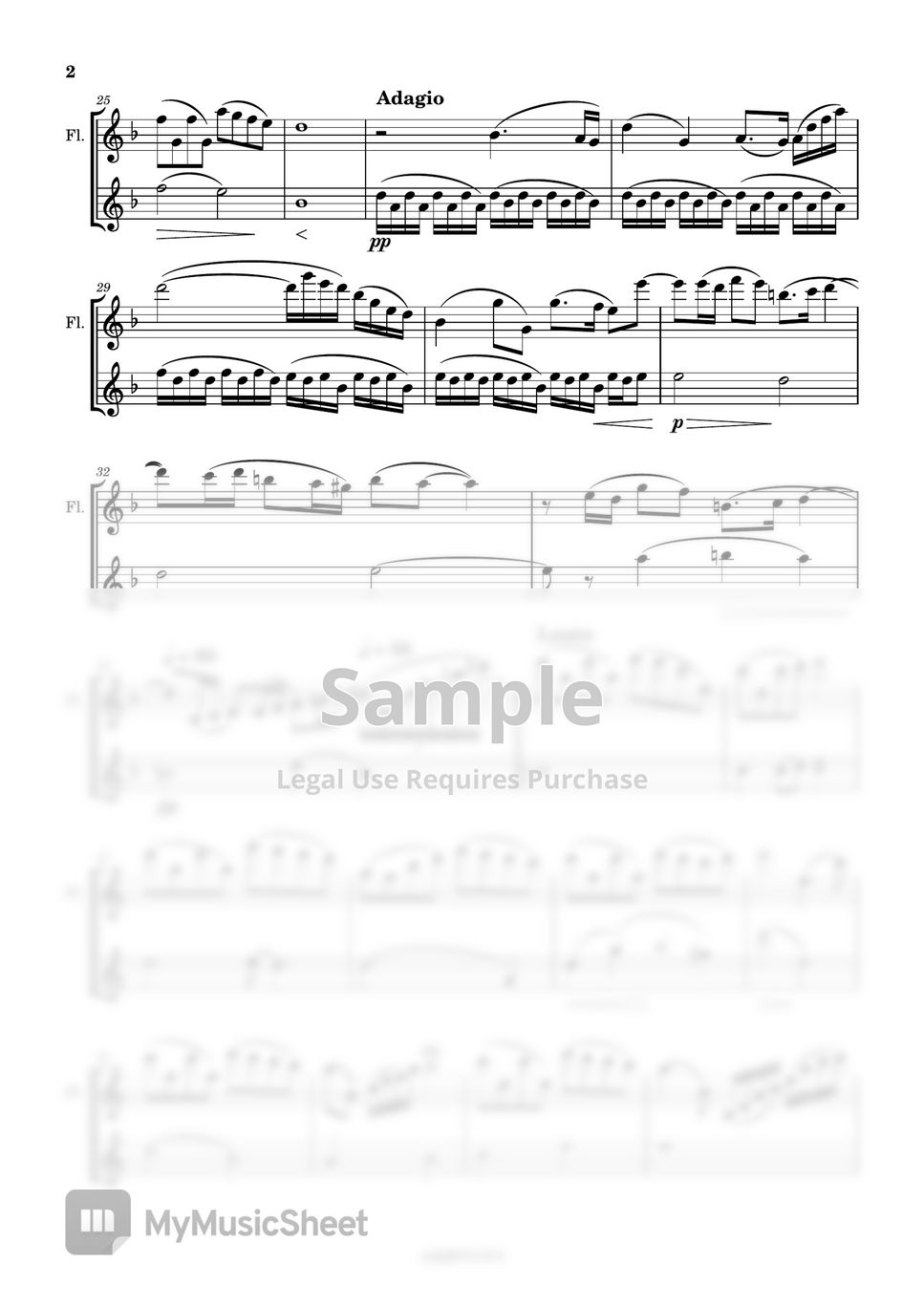 존 윌리엄스 - 쉰들러리스트 (Two Flutes/반주MR/피아노 악보) by 심플플루트뮤직