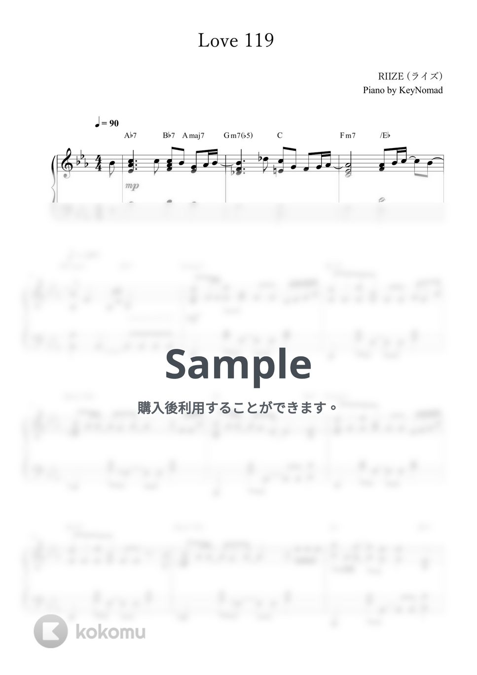 RIIZE (ライズ) - Love 119 by KeyNomad