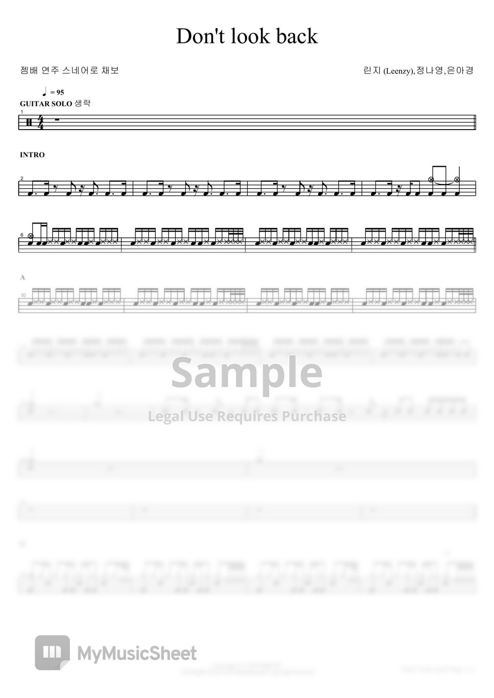  Leenzy Don t Look Back pdf By COPYDRUM