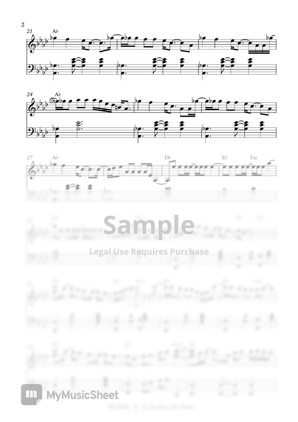 BTS(방탄소년단) Butter Sheets by I can play the Piano