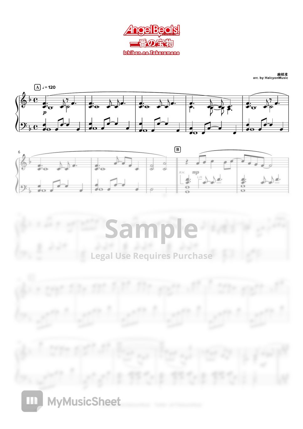 Jun Maeda - Ichiban no Takaramono (Angel Beats! Insert Song) by HalcyonMusic