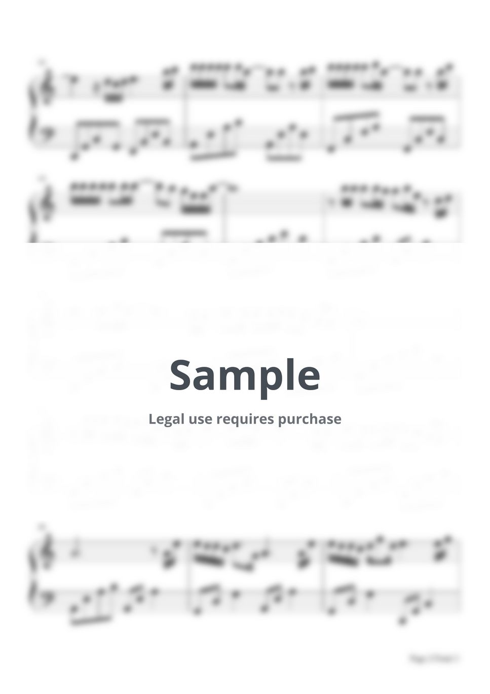 刘德华- 暗里着迷(C调简单版-可不可不要这么样徘徊在目光内-抖音) Piano Sheet Music PDF | Yilun | mymusic5