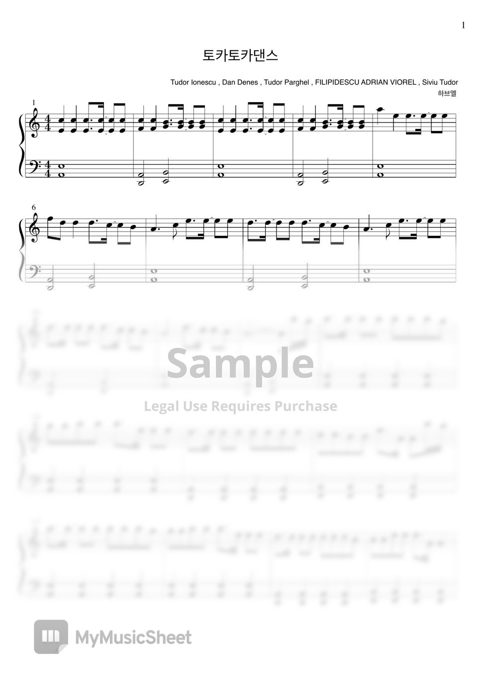 fly-project-toca-toca-dance-sheets-by-hav-e