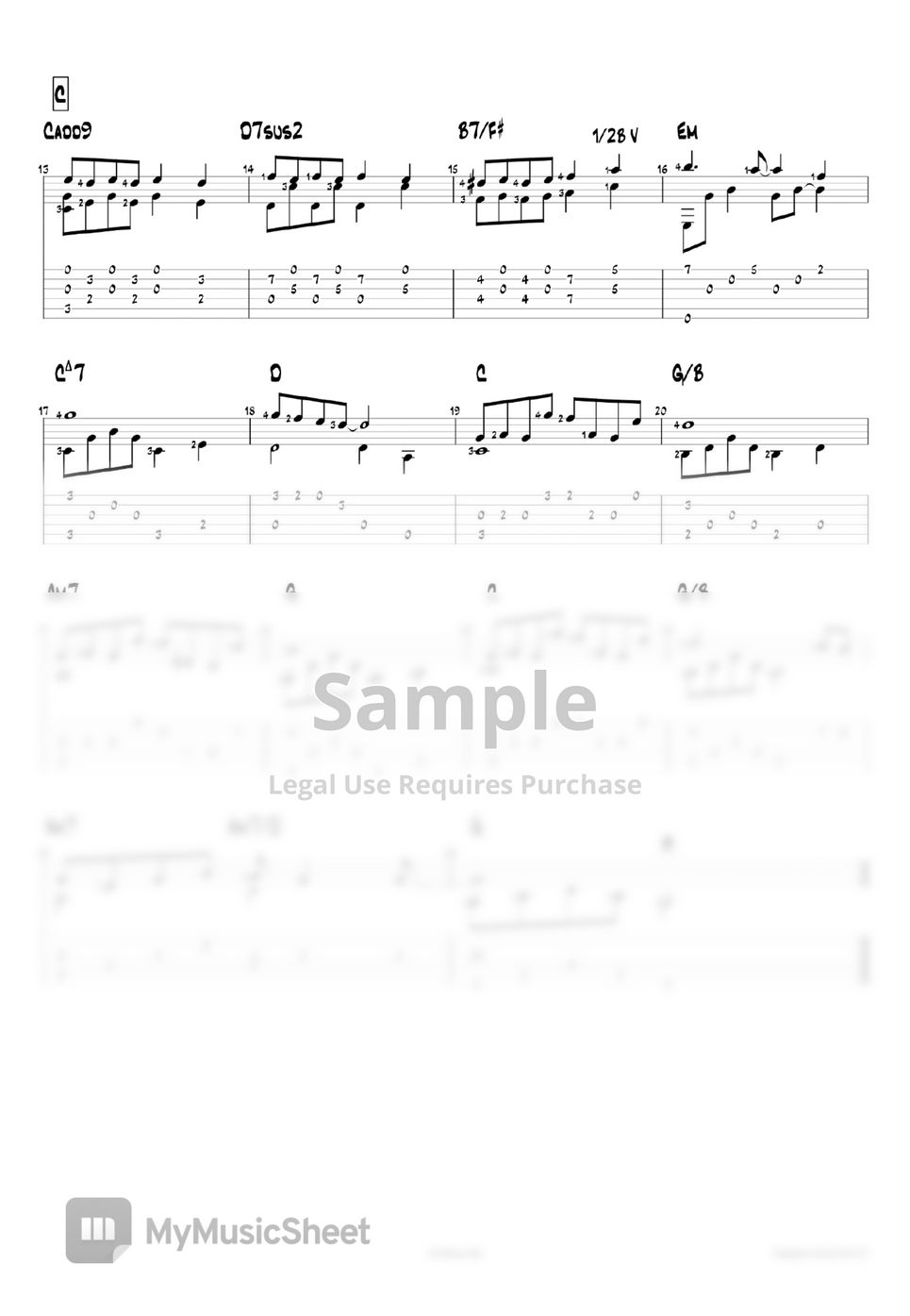 Fingerstyle Guitar - Etude No.2 by MatoMusic.Com