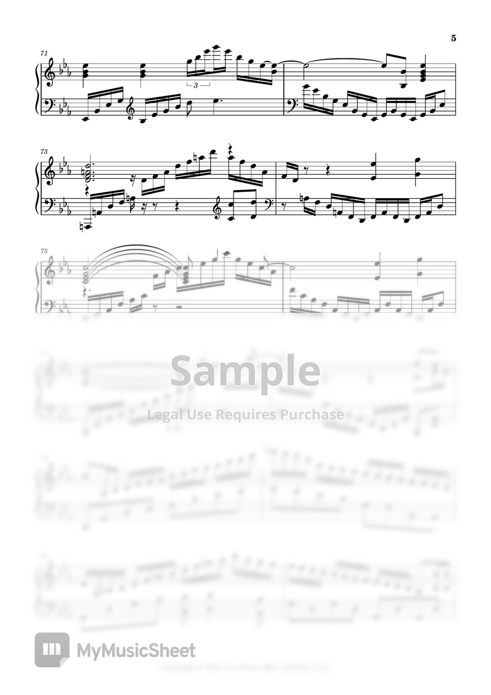 Oaeen - Start from the End by Lu's Piano