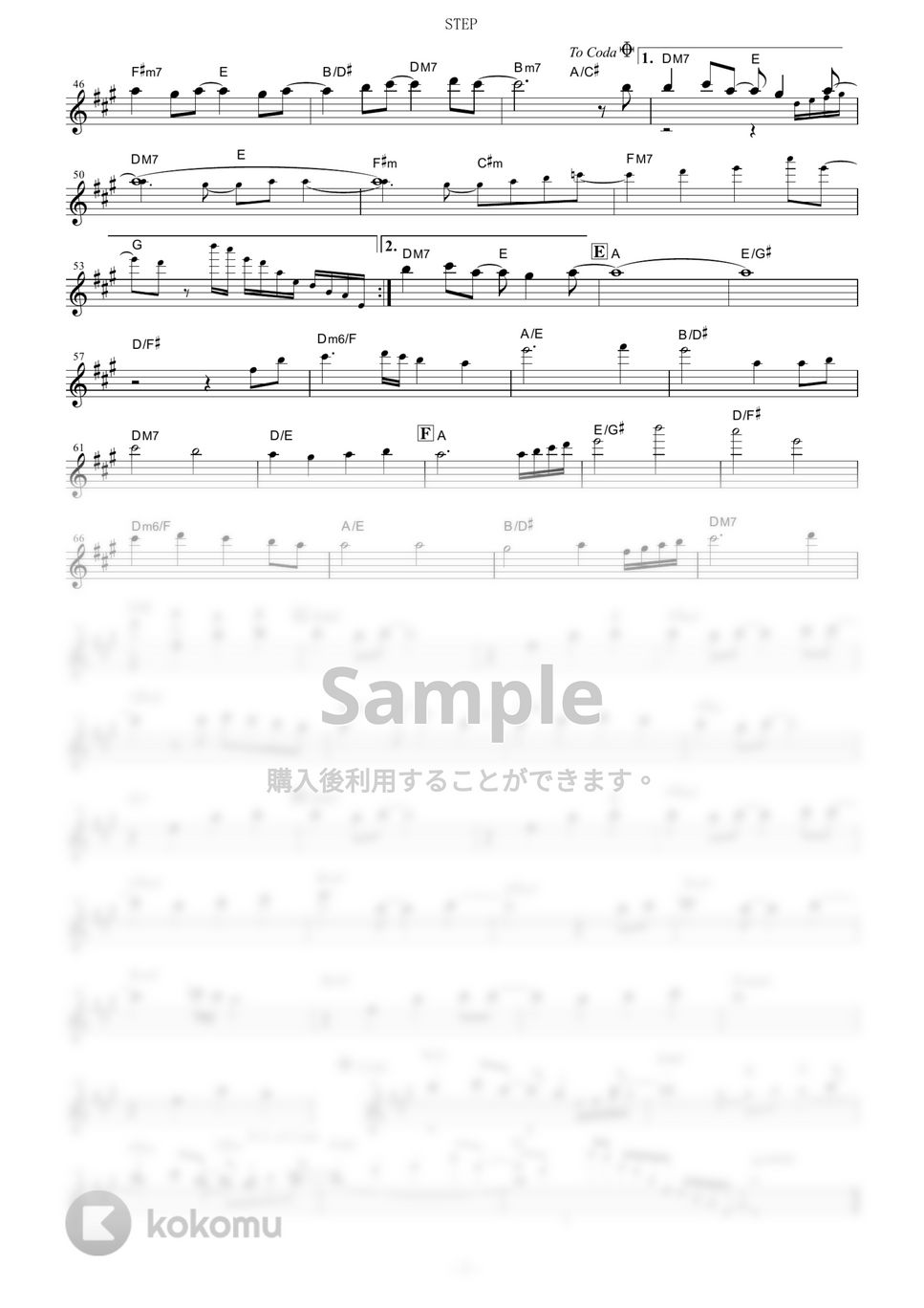 ClariS - STEP (『ニセコイ』 / in Bb) by muta-sax