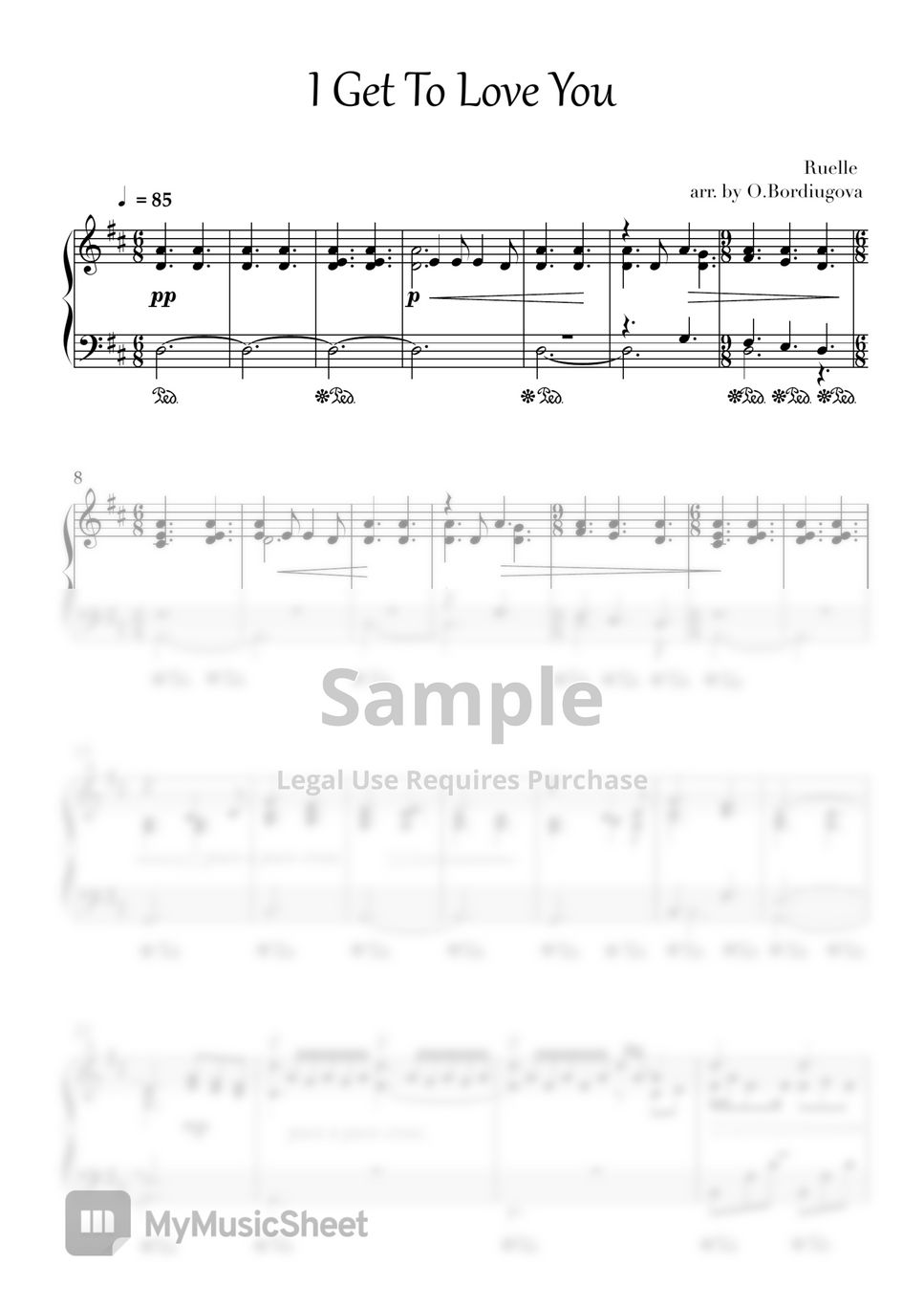 Because I Love You Sheet music for Piano (Solo)