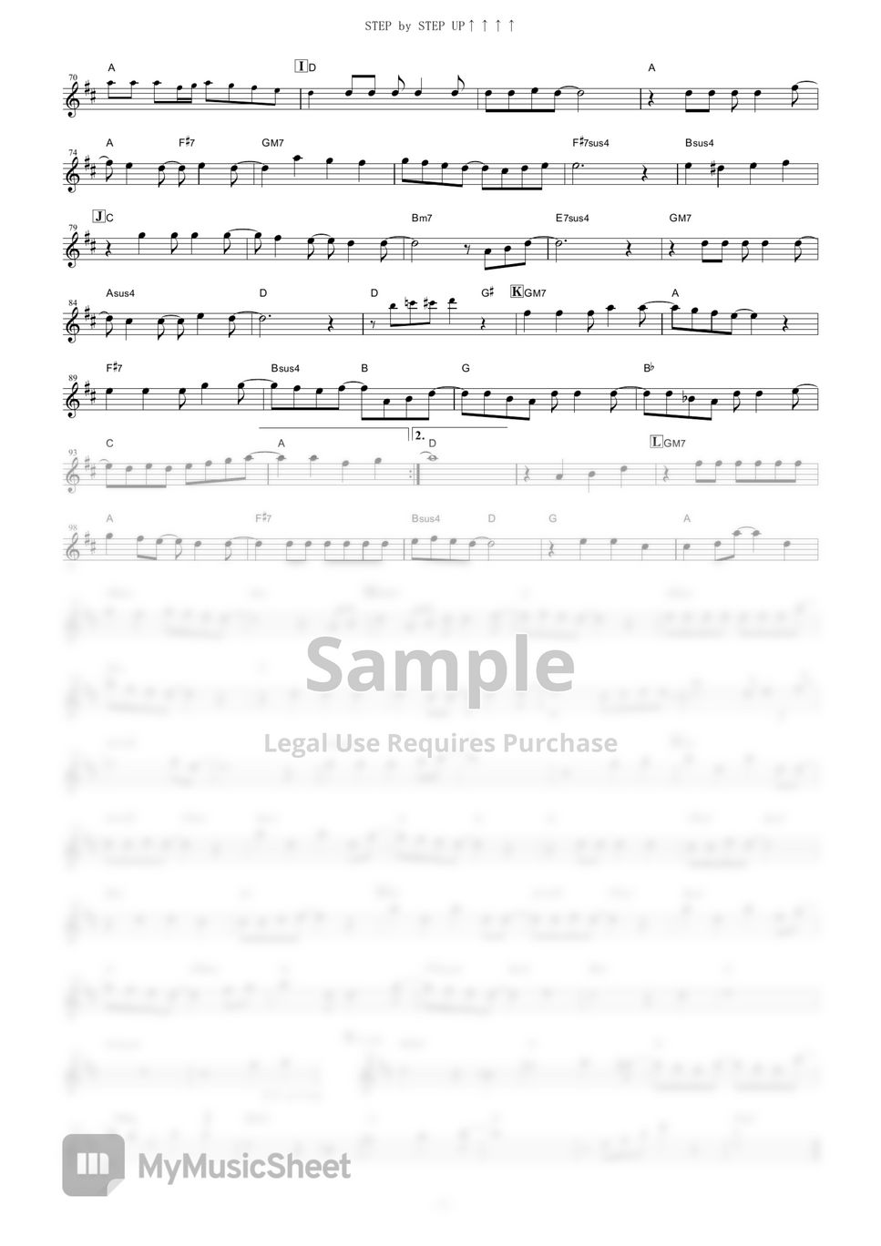 fourfolium-step-by-step-up-new-game-in-eb-by-muta-sax