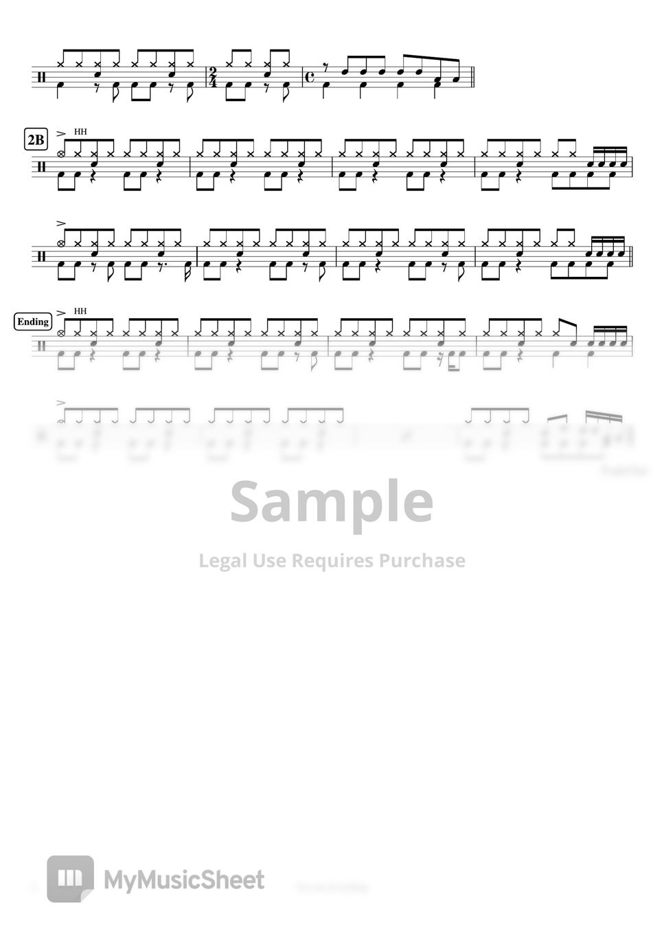 Diana Ross And Marvin Gaye You Are Everything Sheet By Cookais J Pop Drum Sheet Music 8336